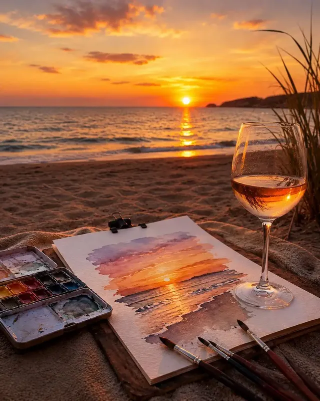 WEMARE FESTIVAL: AperiPaint al tramonto in spiaggia 🎨🥂