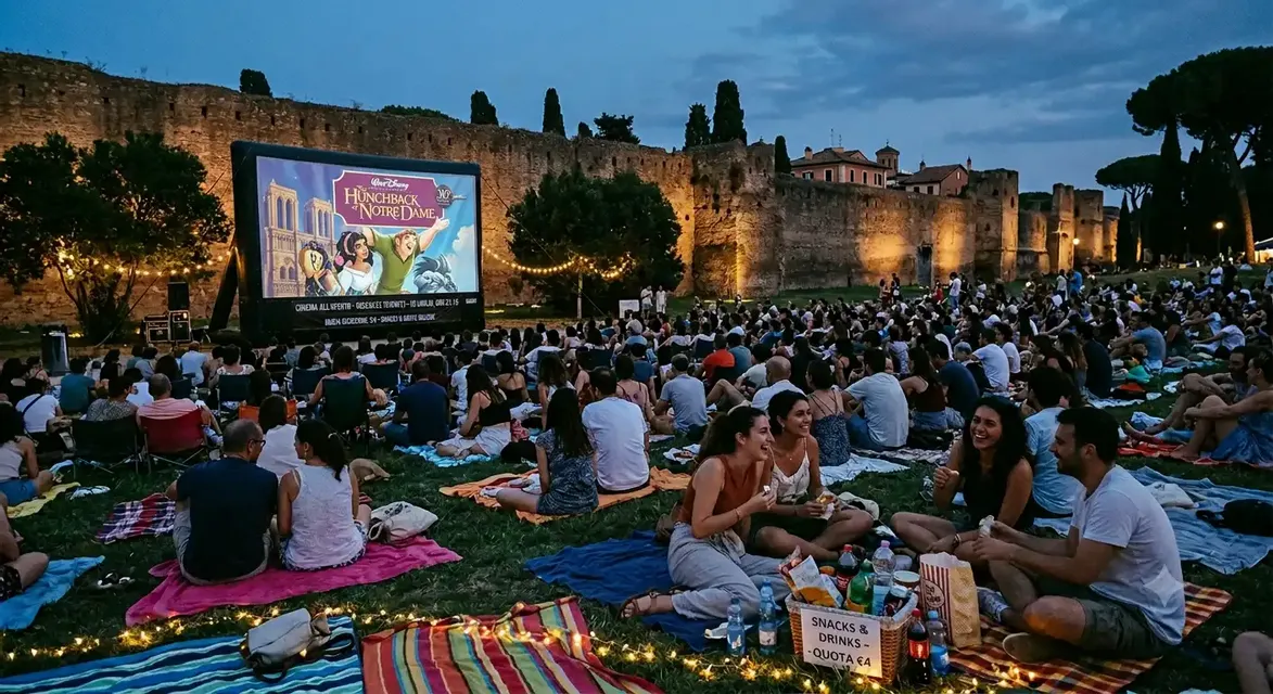🏰 Disney Night: Cinema all' aperto e il Gobbo di NotreDame
