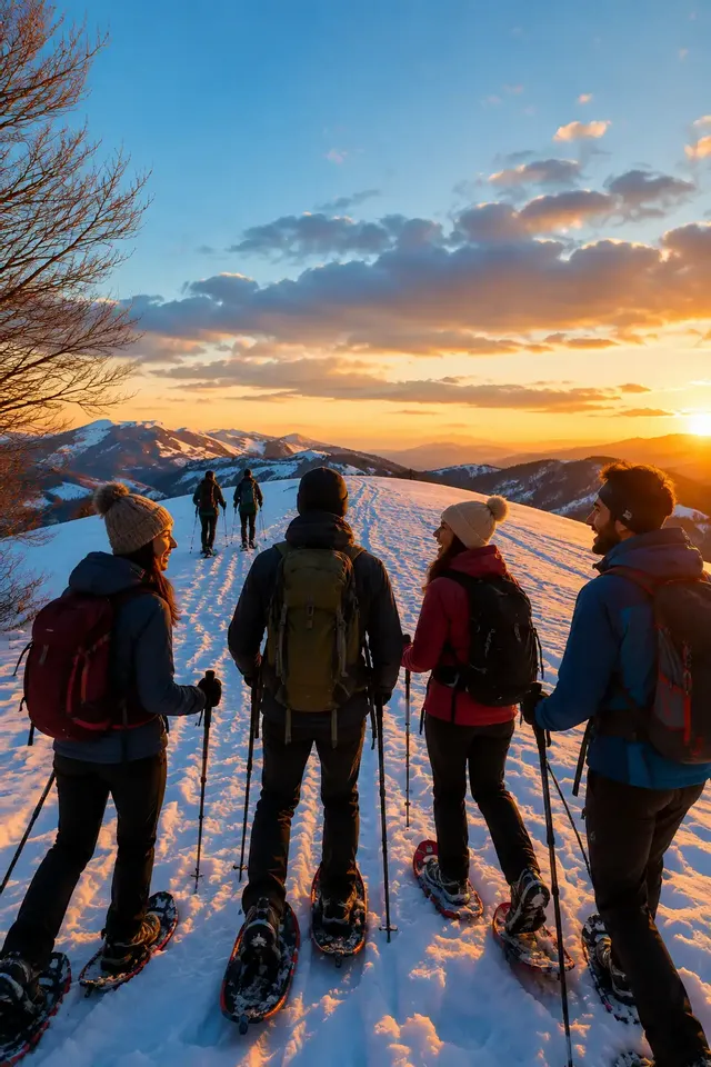 Ciaspolata al tramonto con aperitivo al Monte Terminillo