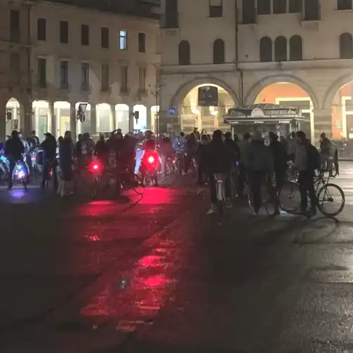 Padova in bici alla Critical Mass