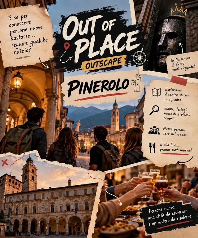 OUTSCAPE Pinerolo: sulle tracce della Maschera di Ferro 🎭