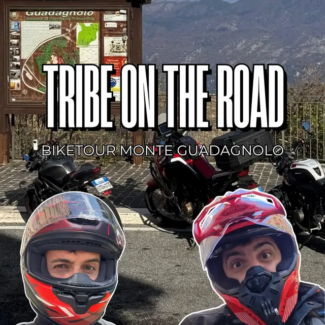 TRIBE ON THE ROAD - Biketour Monte Guadagnolo & pranzo 🏍️