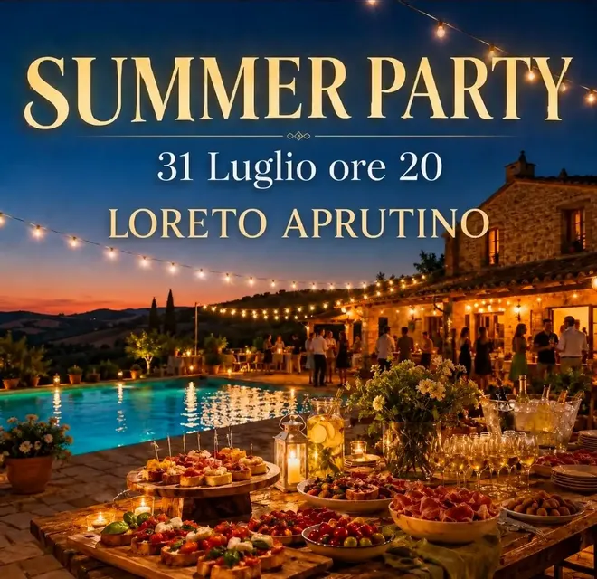 Summer Party: piscina, buffet e nuovi amici