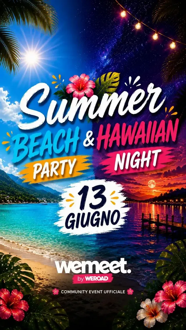 Summer Beach Party & Hawaiian Night sul Lago (PartenzeBS-BG)