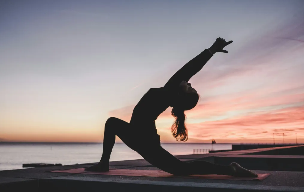 Pilates mat, golden hour e apericena 