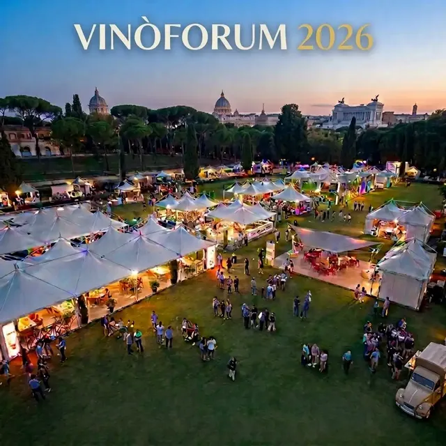 Vinòforum 2026 a Villa Borghese 🍷