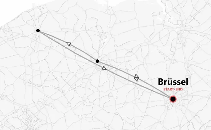 Belgien: Gent, Brüssel und Brügge