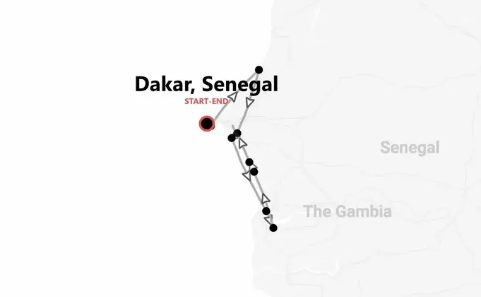 Senegal und Gambia: Atlantik, Sahara und Baobab-Wälder