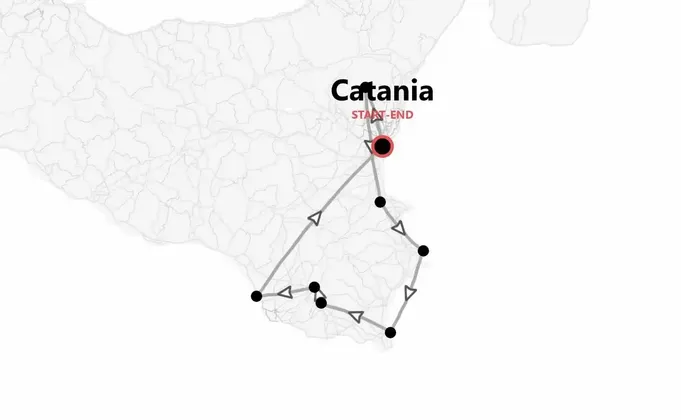 Sicilia Est: dall'Etna alle spiagge del sud