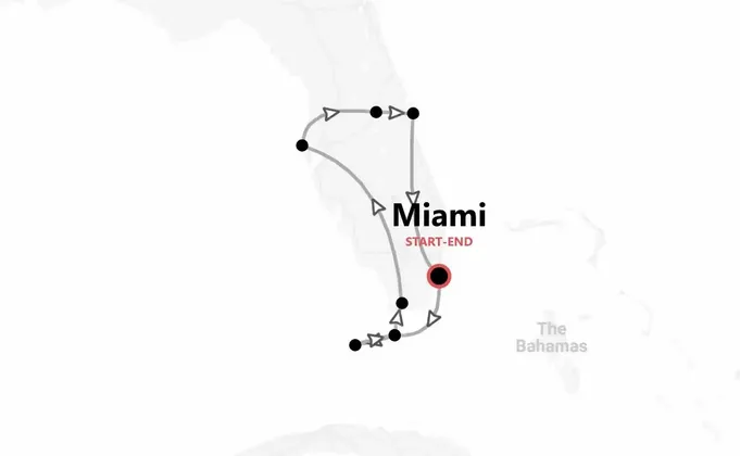 Florida 360°: Miami, Orlando, Key West und Everglades