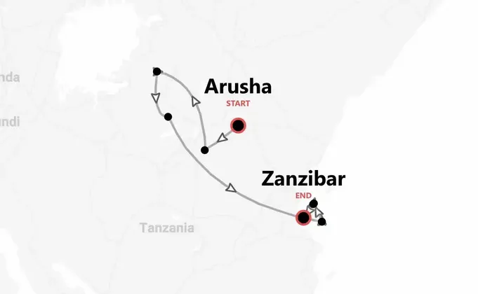 Tanzania Beach Life y Safari: pueblos Masái y las playas de Zanzíbar