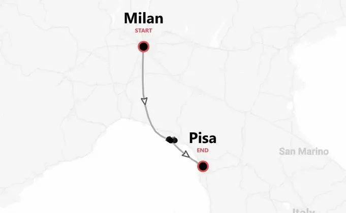 Cinque Terre Express: Italian Riviera & Colourful Trails