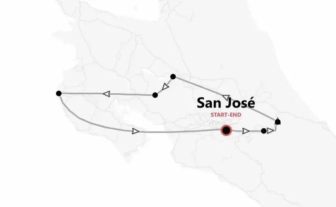 Costa Rica Backpack 360°