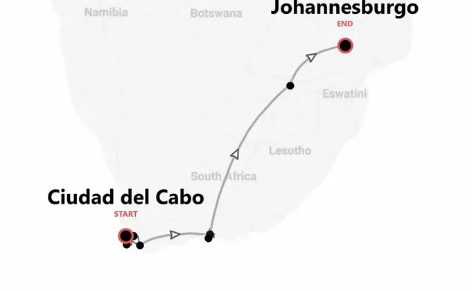 Sudáfrica 360°: Ciudad del Cabo y safari en el Kruger National Park