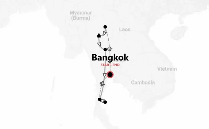 Thailand 360° Summer: Bangkok, Chiang Mai and Koh Tao