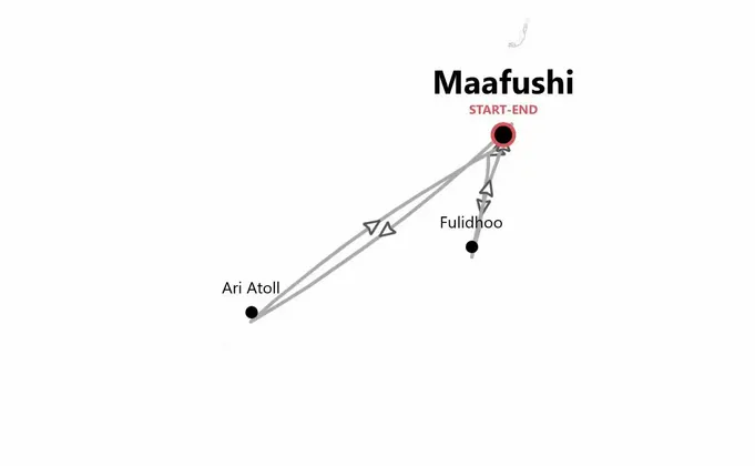 Maldives Beach Life: Five paradise islands among sharks, rays and dolphins