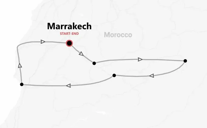 Morocco 360°: From Marrakesh to the Sahara