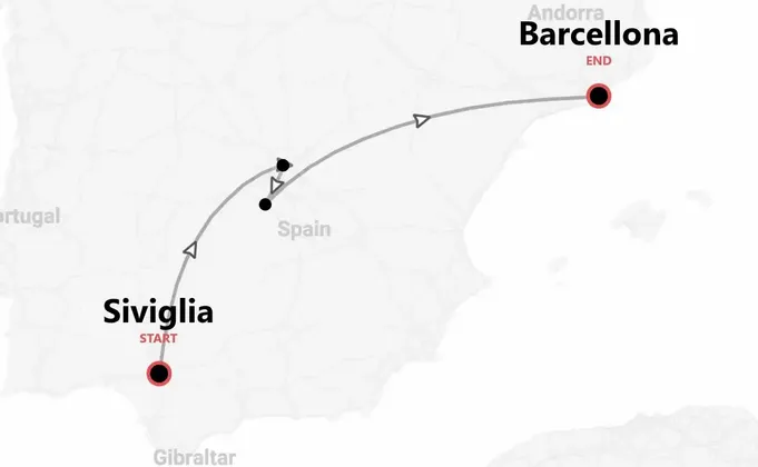 Spagna in treno: Siviglia, Madrid e Barcellona