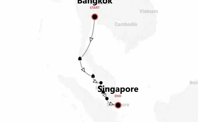 Bangkok to Singapore: Street Food, Beaches & Skyscrapers