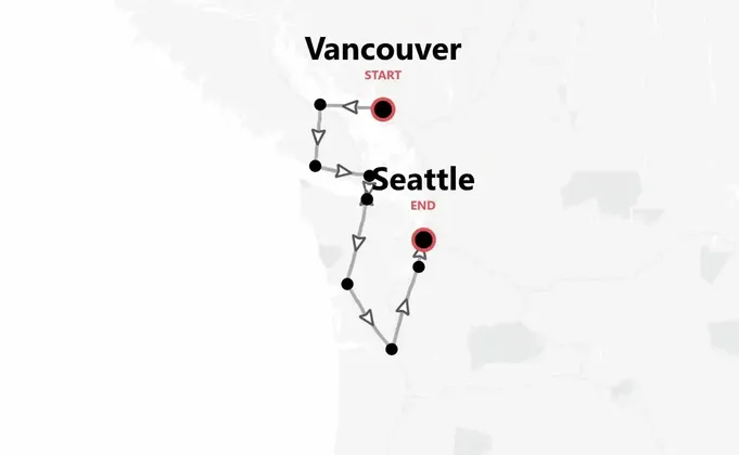 Canada & U.S.A.: orche, città e vulcani da Vancouver a Seattle