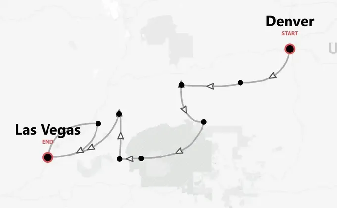 USA: Grandi Parchi del vecchio West da Denver a Los Angeles