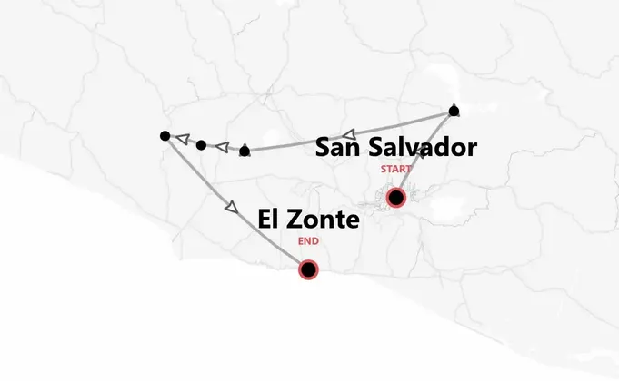 El Salvador 360°: Vulkane, Mayakultur, Dschungel & Traumstrände