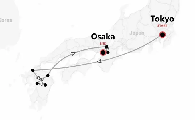 Giappone: la splendida natura del Kyushu passando da Tokyo, Kyoto, Osaka, Nara e Kobe
