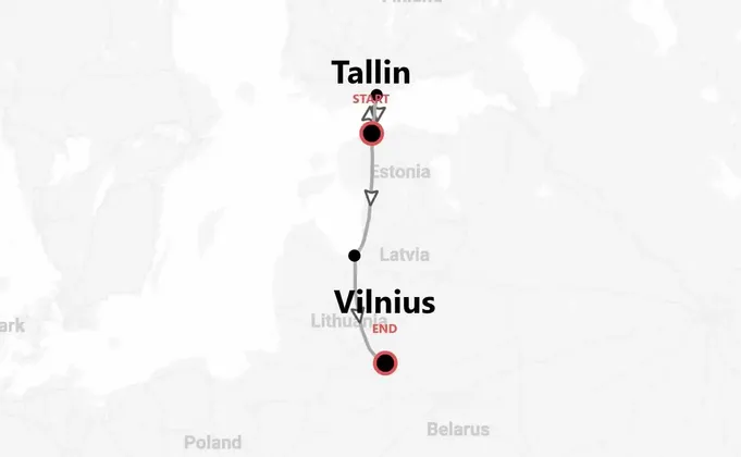Pays Baltes : Tallinn, Riga et Vilnius