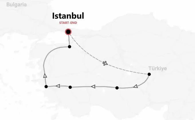 Türkei 360°: Istanbul, Kappadokien und Ephesus