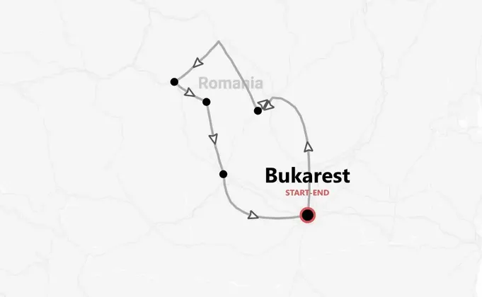 Rumänien 360°: Von Bukarest ins Herz Siebenbürgens