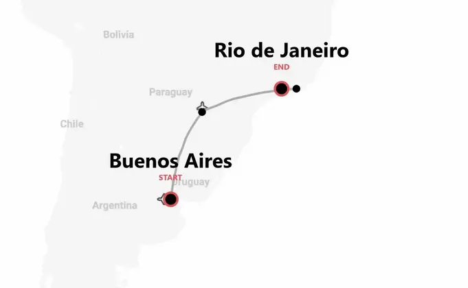 Argentinien und Brasilien 360°: echtes südamerikanisches Abenteuer