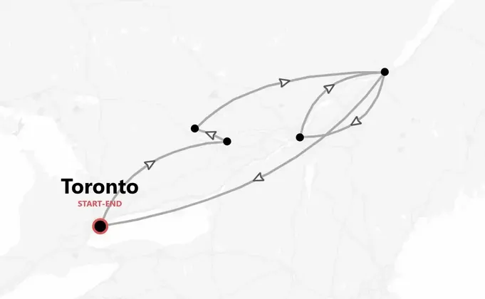 Canada: on the road to Montreal, Toronto and Niagara Falls