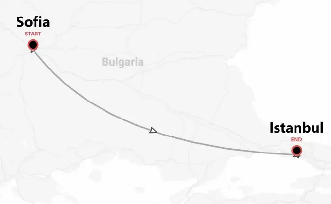 Europa orientale: da Sofia a Istanbul in treno