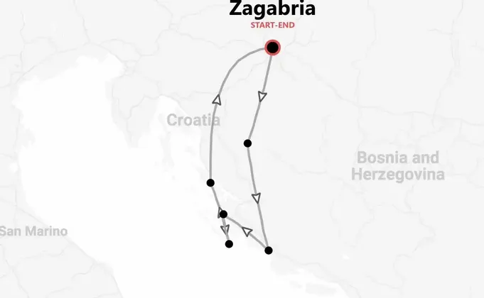 Croazia 360: tra Zagabria, Plitvice, Krka, Zara e Pag