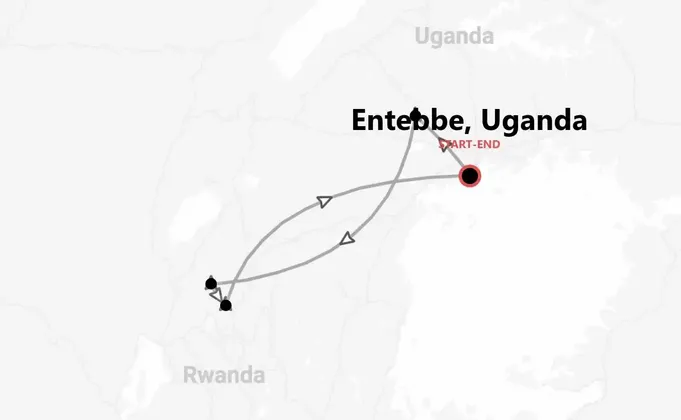 Uganda Expedition: Gorillas, Schimpansen & Dschungelsafari