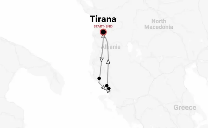 Albania Beach Life Express: crystal-clear sea, boat tour, and nightlife