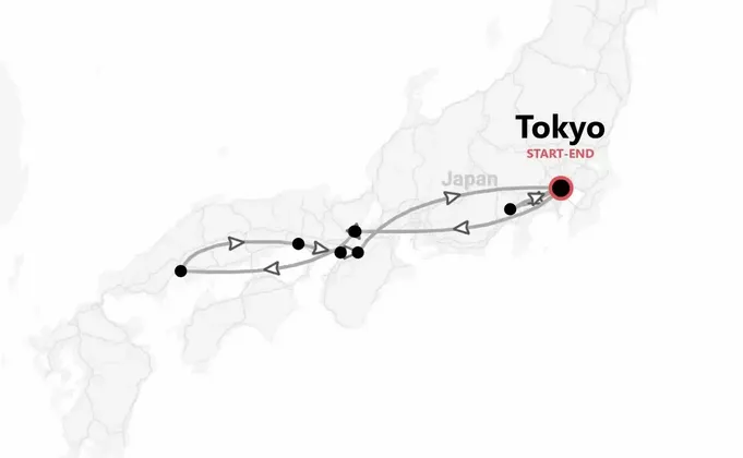 Japan 360°: Tokyo, Kyoto, Hiroshima and Osaka