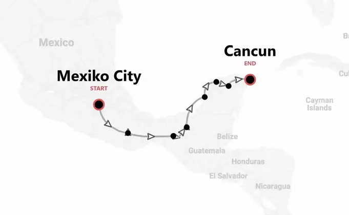 Mexiko 360°: Mexiko City, Chiapas und Yucatan
