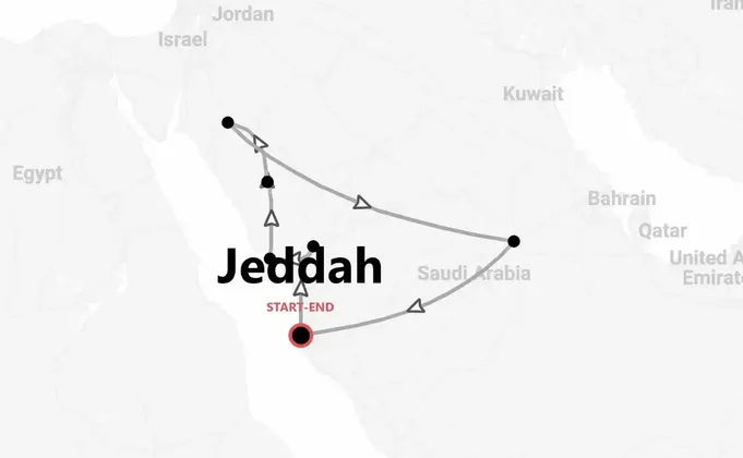 Arabia Saudita: da Jeddah a Riyadh tra deserti e mare