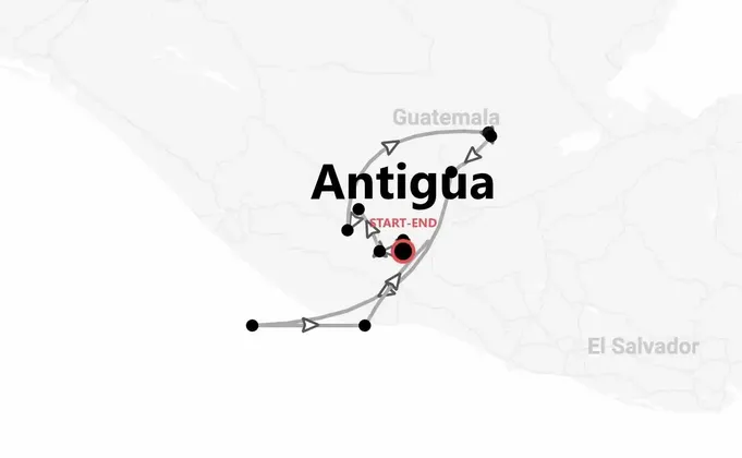 Día de los Muertos Guatemala: Vulkane, Natur, Farben, Strand