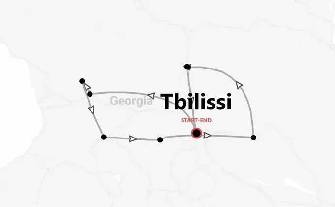 Georgie 360º : Des canyons cachés aux montagnes du Caucase