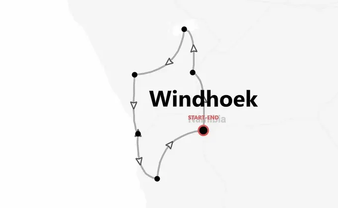 Namibia 360°: safari, dunas y paisajes espectaculares