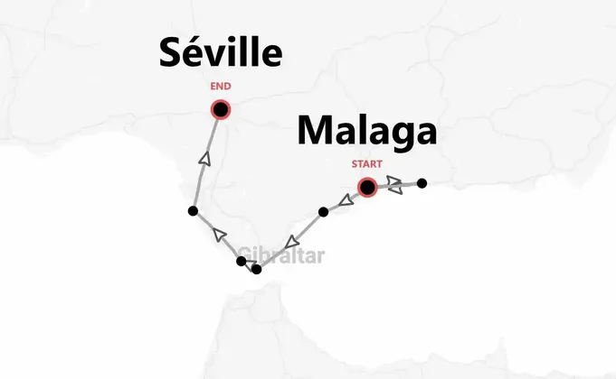 Andalousie Beach Life: de la mer de Malaga et Cadix à Séville