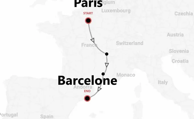 De Paris à Barcelone : en train à travers les Pyrénées