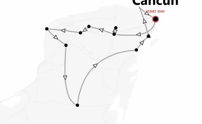 México Yucatán 360º: Cancún, cenotes & Ruinas Mayas