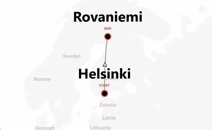 Lapponia finlandese Express: a caccia dell'aurora boreale