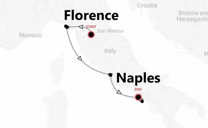 L'Italie en train : Florence, Cinque Terre, Rome et Naples