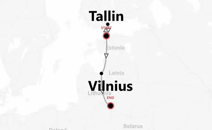 Baltikum 360°: Tallin, Riga und Vilnius