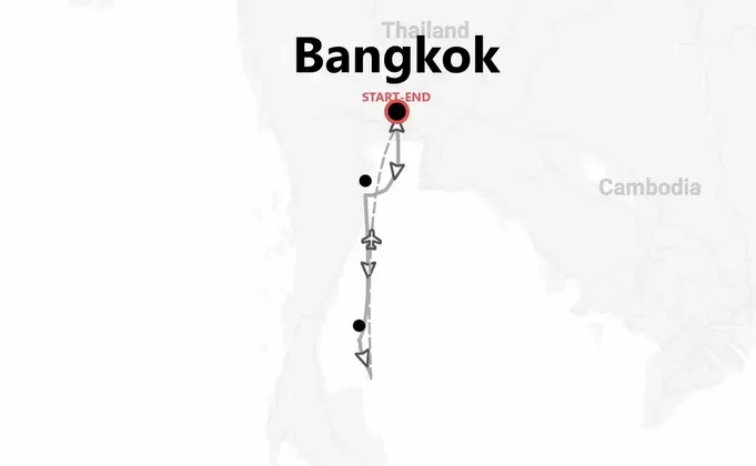 Thailand Beach Life Summer: from Bangkok to Koh Tao and Koh Samui