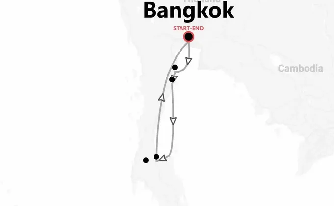 Tailandia Beach Life: desde Bangkok hasta Koh Tao & Koh Samui